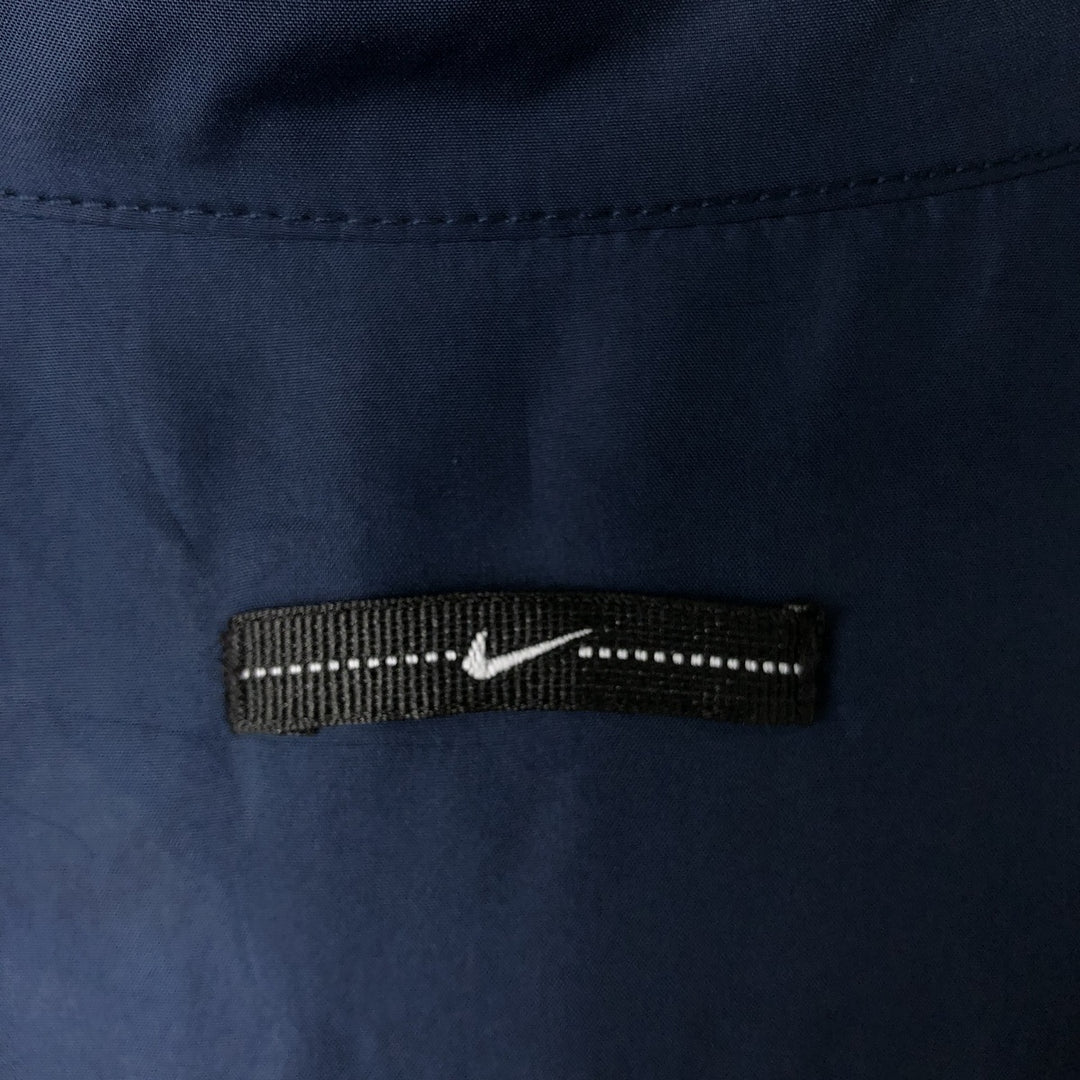 00'S Nike Windbreaker Men's XL polyester navy blue type Vintage Second Hand