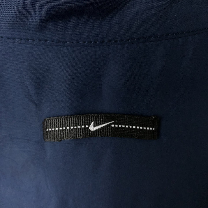 00'S Nike Windbreaker Men's XL polyester navy blue type Vintage Second Hand