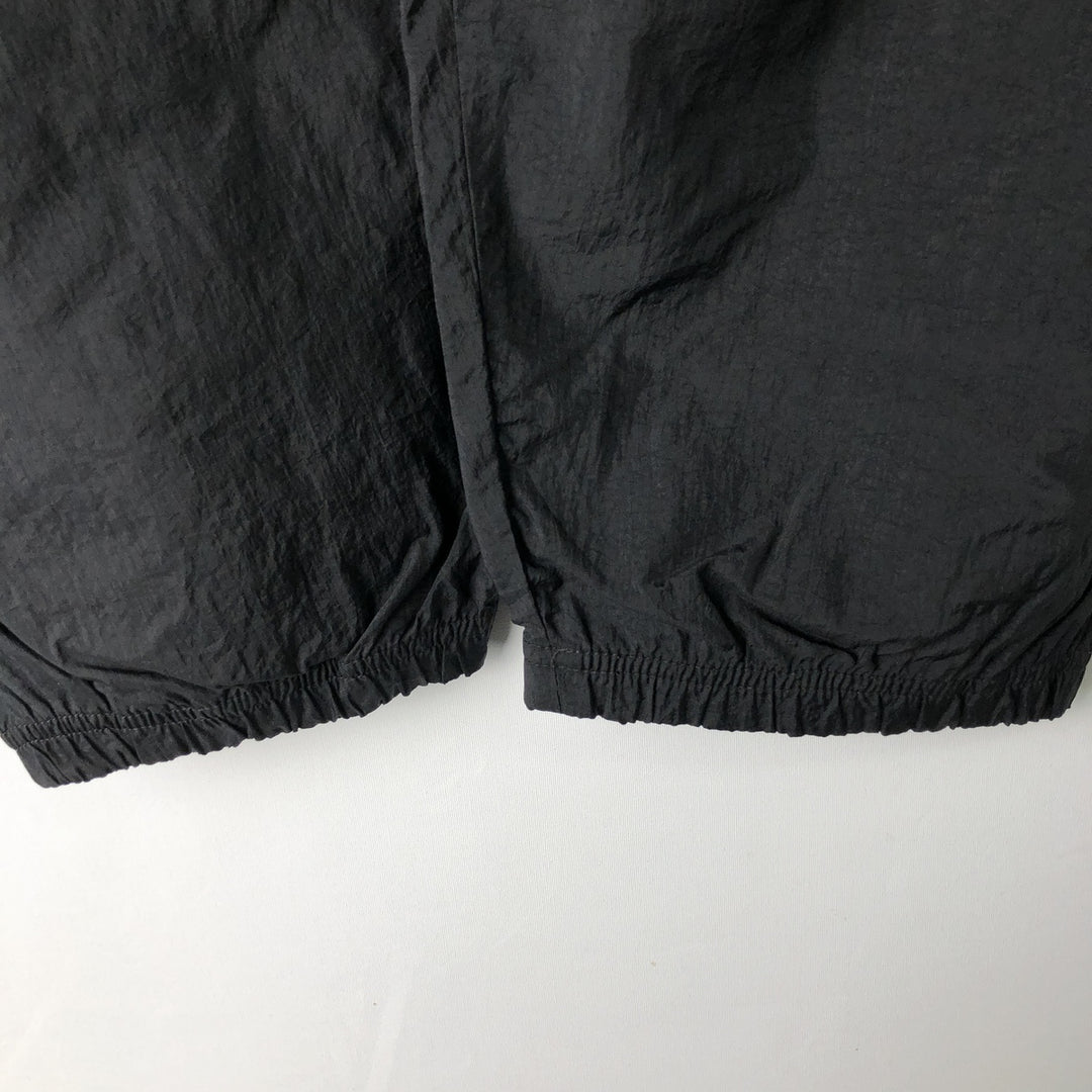 90'S Reebok Back Logo Nylon Jacket, Men's Size XL (Equivalent), Vintage Nylon black type Vintage Second Hand