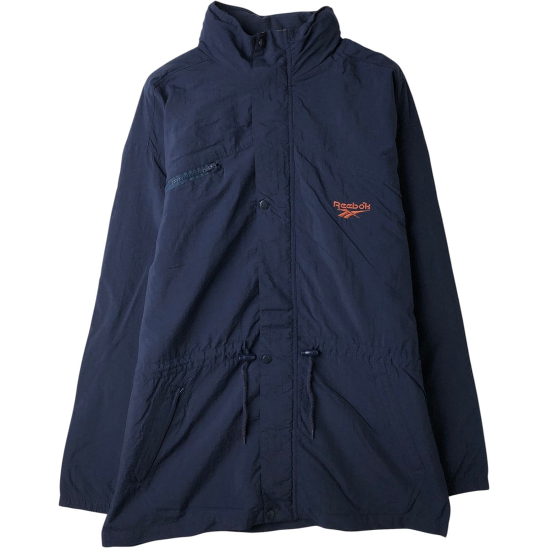 90'S Reebok Nylon Jacket, Men's M Size, Vintage Nylon navy blue type Vintage Second Hand