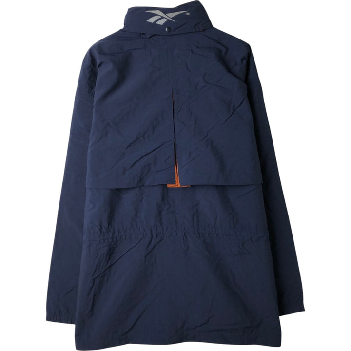 90'S Reebok Nylon Jacket, Men's M Size, Vintage Nylon navy blue type Vintage Second Hand