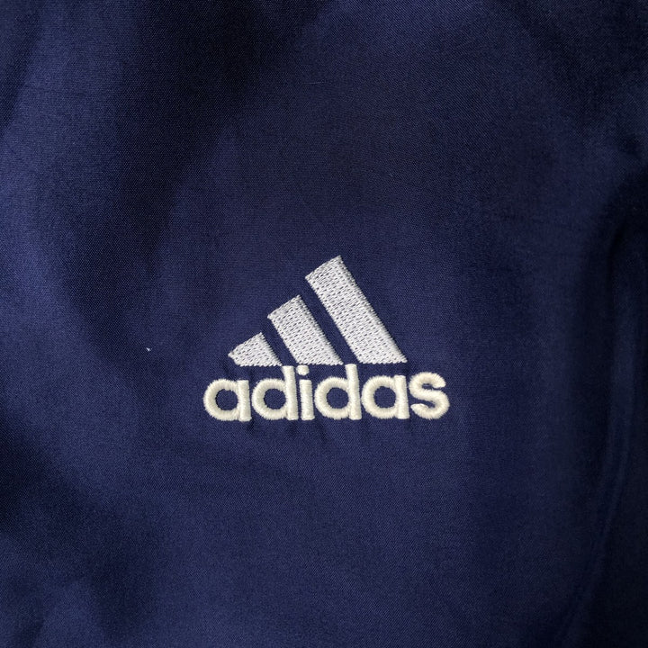 2000'S Adidas reversible windbreaker track jacket, men's size M (approx.) polyester blue type Vintage Second Hand