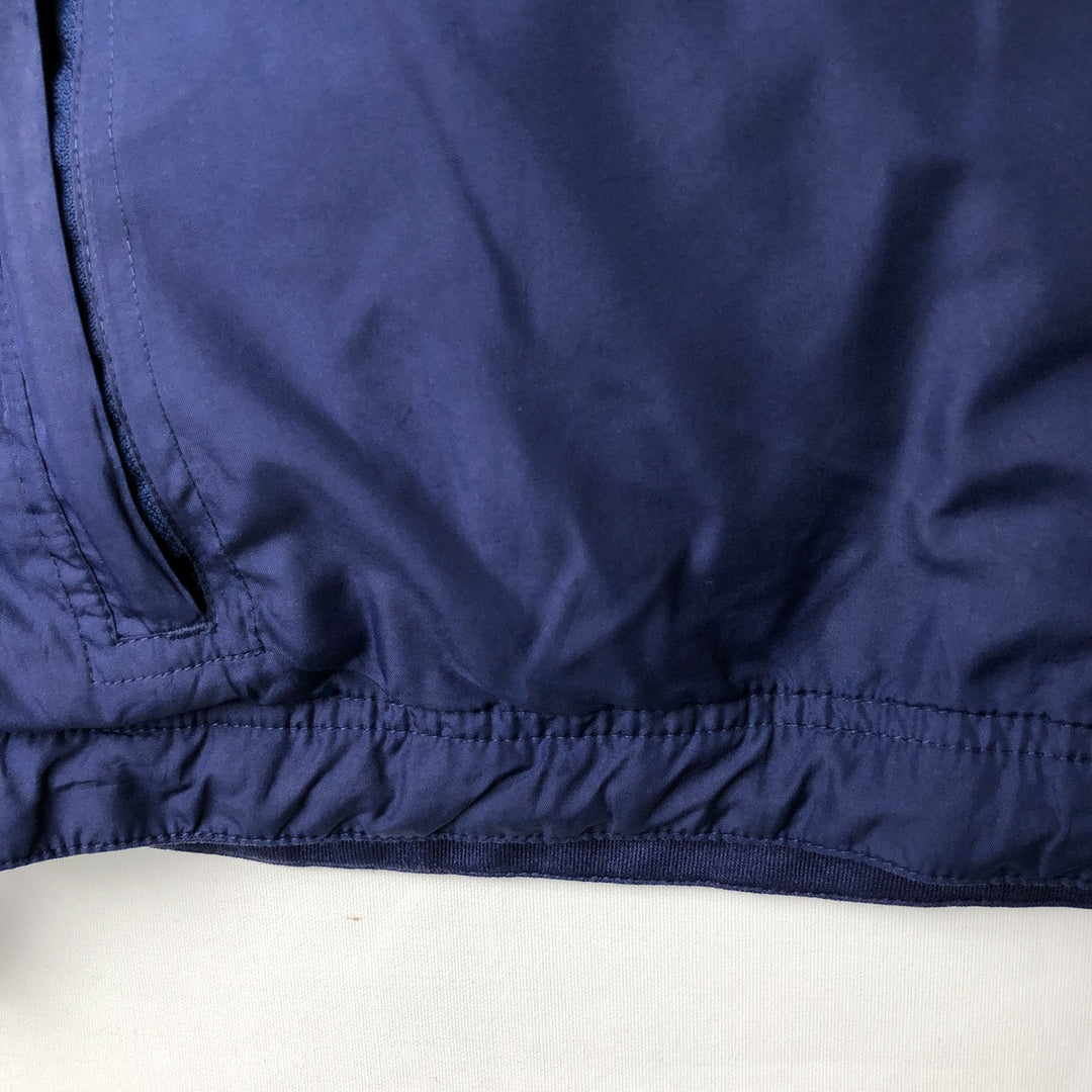 2000'S Adidas reversible windbreaker track jacket, men's size M (approx.) polyester blue type Vintage Second Hand