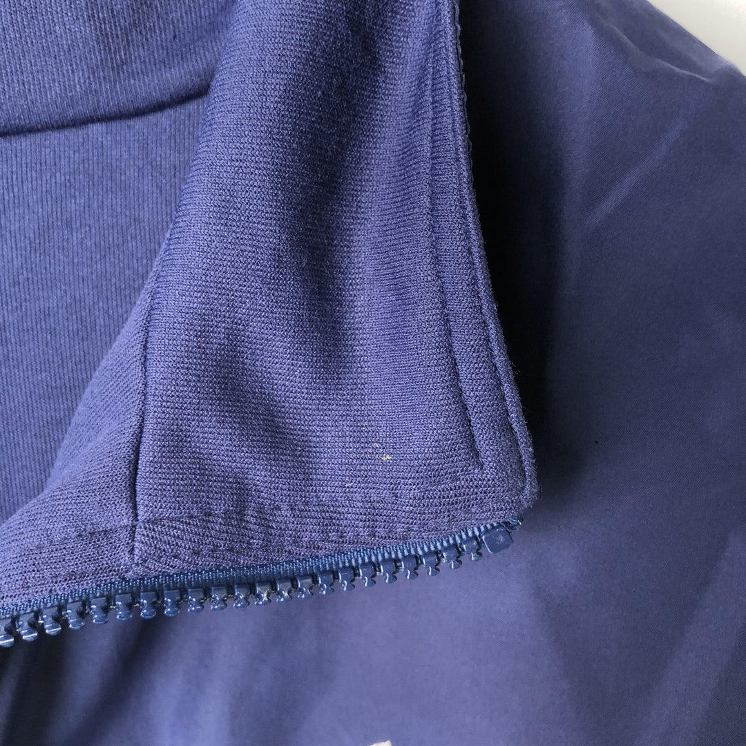 2000'S Adidas reversible windbreaker track jacket, men's size M (approx.) polyester blue type Vintage Second Hand