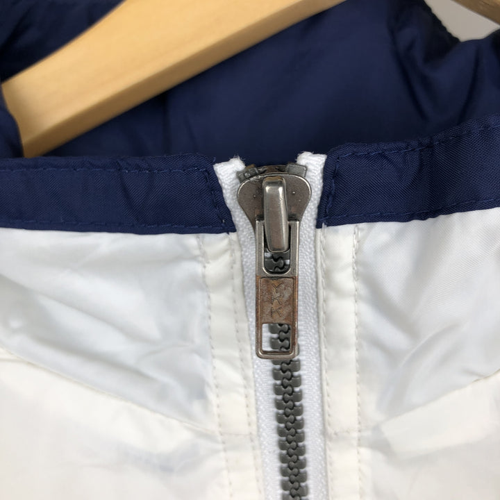 90s-00'S Adidas windbreaker with back logo, men's size XL (approx.) unclear white type Vintage Second Hand