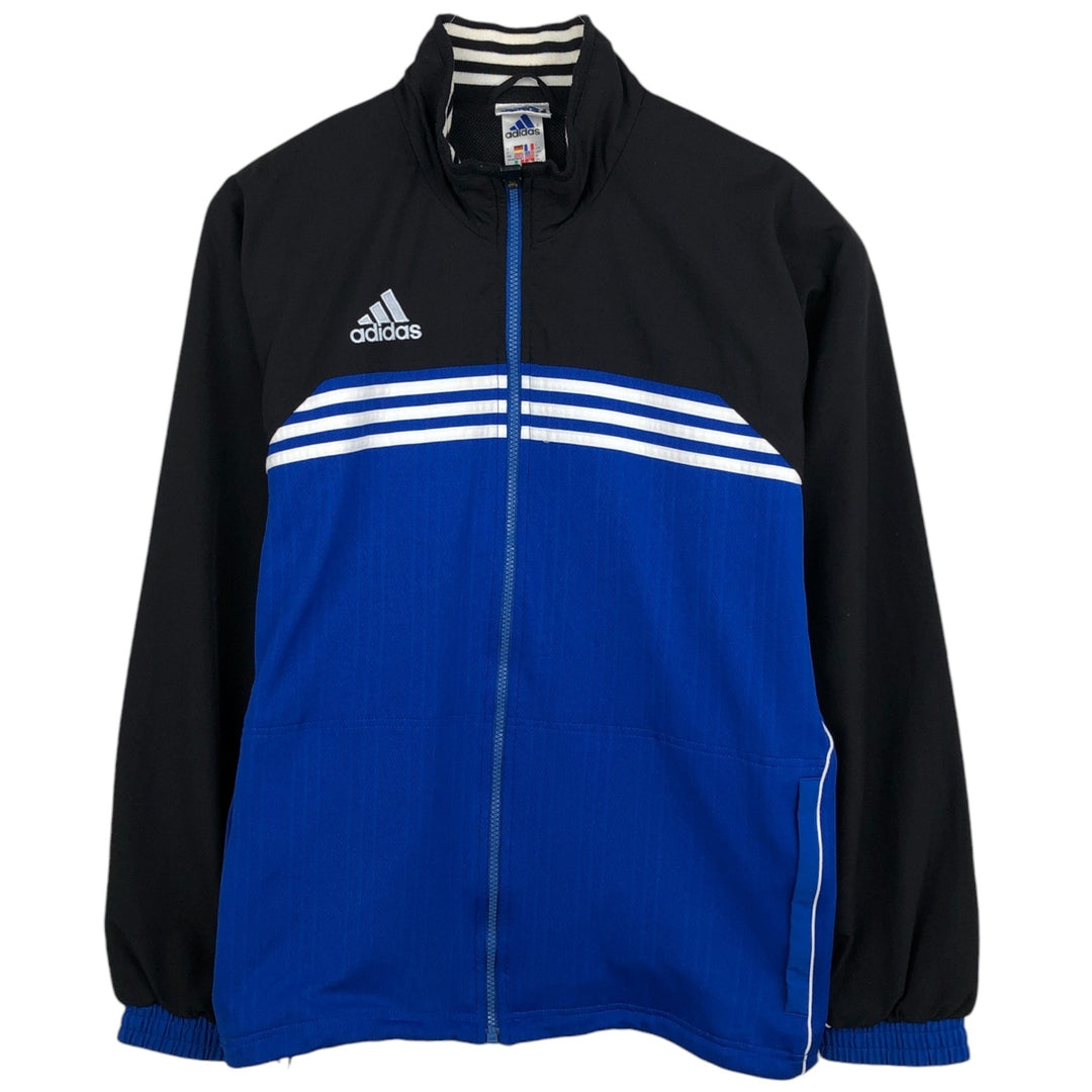 90s-00'S Adidas Jersey Track Jacket, Men's Size Medium polyester blue type Vintage Second Hand