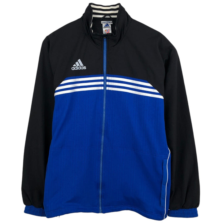 90s-00'S Adidas Jersey Track Jacket, Men's Size Medium polyester blue type Vintage Second Hand