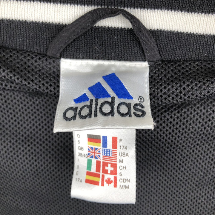 90s-00'S Adidas Jersey Track Jacket, Men's Size Medium polyester blue type Vintage Second Hand