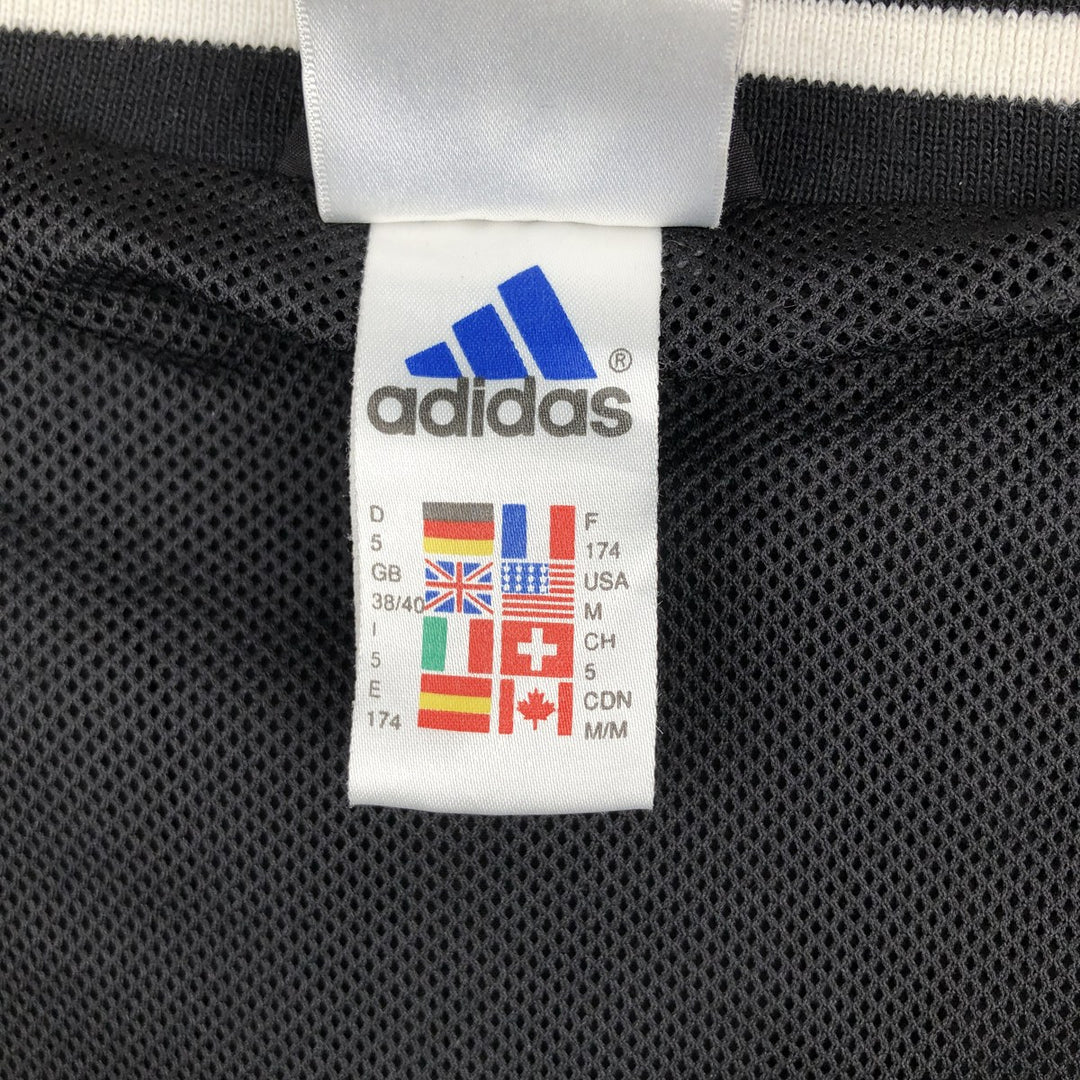 90s-00'S Adidas Jersey Track Jacket, Men's Size Medium polyester blue type Vintage Second Hand