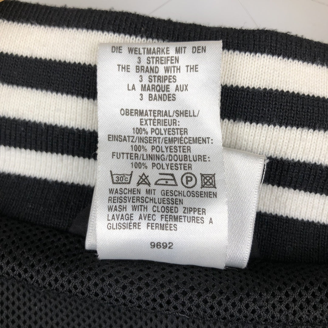 90s-00'S Adidas Jersey Track Jacket, Men's Size Medium polyester blue type Vintage Second Hand
