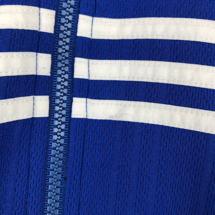 90s-00'S Adidas Jersey Track Jacket, Men's Size Medium polyester blue type Vintage Second Hand