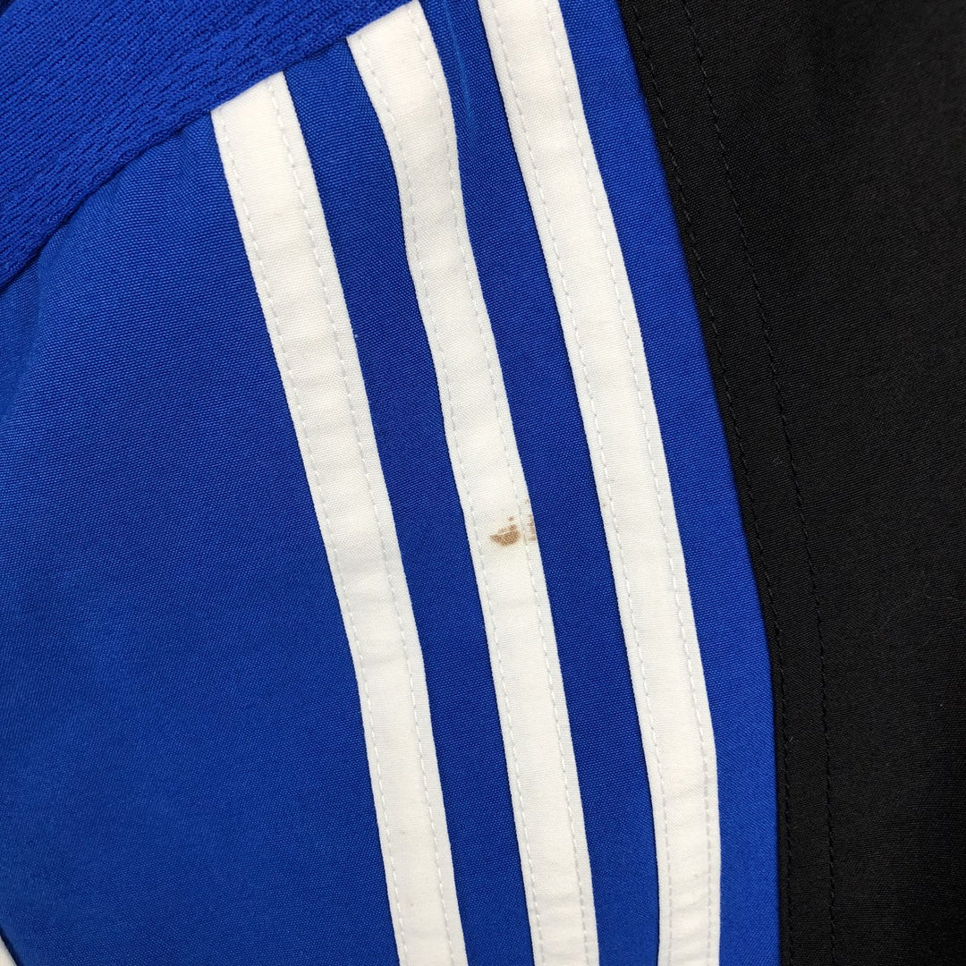 90s-00'S Adidas Jersey Track Jacket, Men's Size Medium polyester blue type Vintage Second Hand