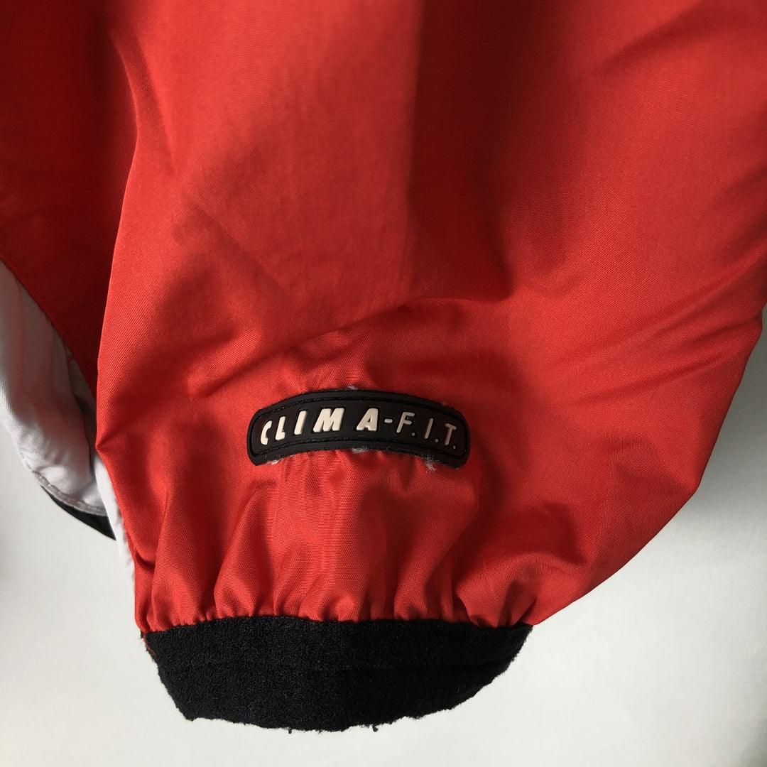 90s-00'S Nike Windbreaker, Men's Size Medium polyester red type Vintage Second Hand