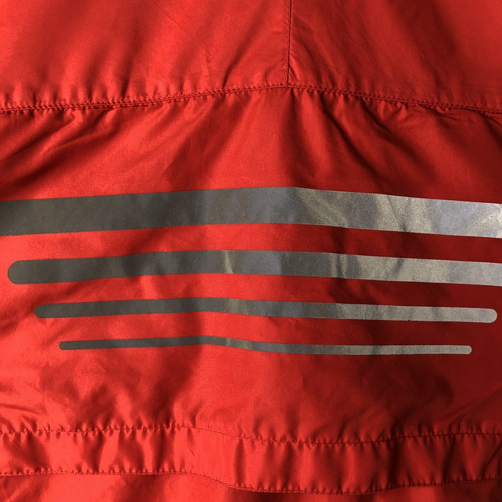 90s-00'S Nike Windbreaker, Men's Size Medium polyester red type Vintage Second Hand