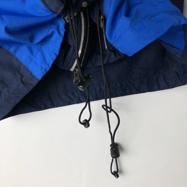 90'S Nike windbreaker, men's size XL (approx.) polyester navy blue type Vintage Second Hand