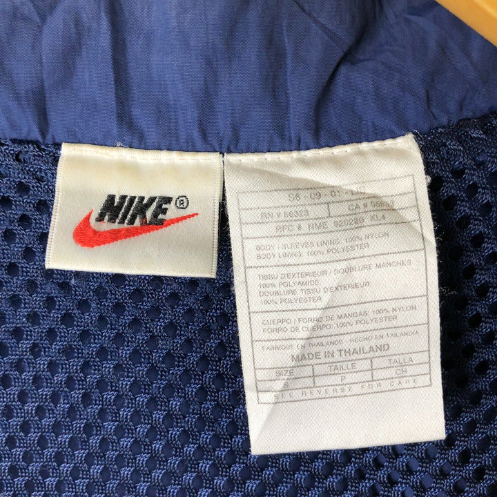 90s-00'S Nike Nylon Jacket, Men's Size S (approx.), Vintage Nylon navy blue type Vintage Second Hand