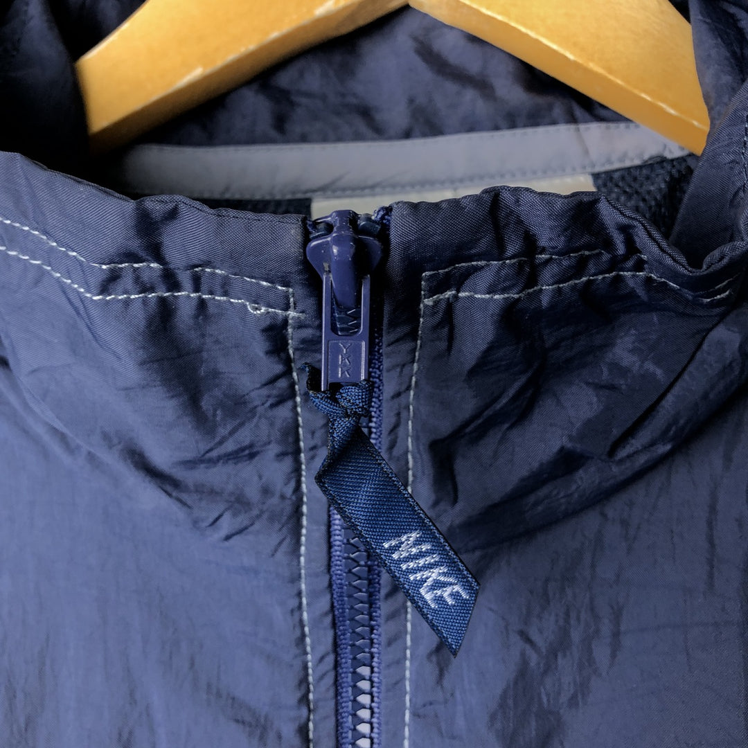 90s-00'S Vintage Nike Nylon Jacket, Men's Size Medium Nylon blue type Vintage Second Hand