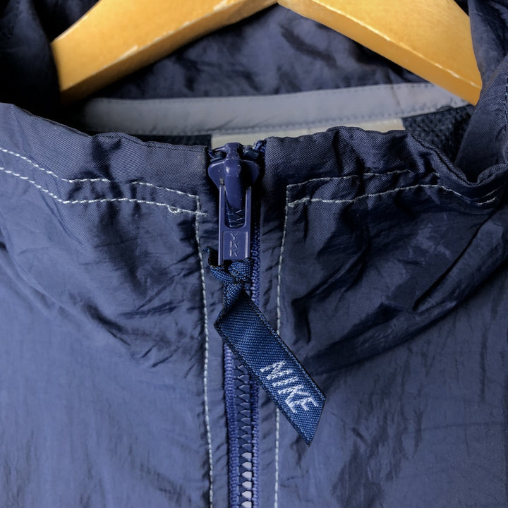 90s-00'S Vintage Nike Nylon Jacket, Men's Size Medium Nylon blue type Vintage Second Hand