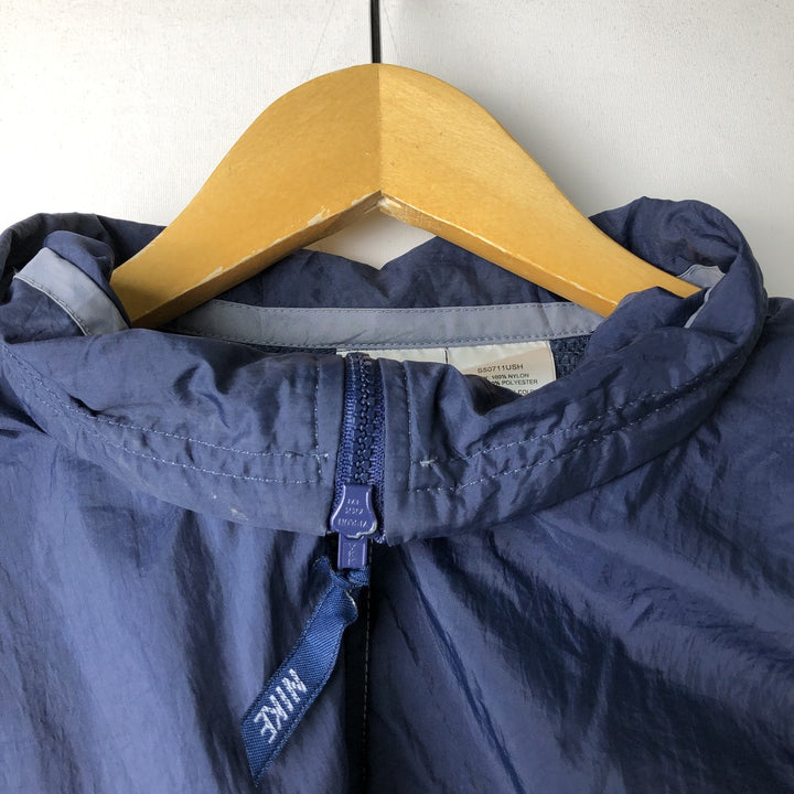 90s-00'S Vintage Nike Nylon Jacket, Men's Size Medium Nylon blue type Vintage Second Hand