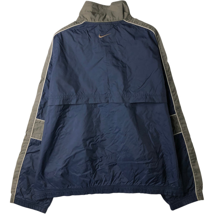 90s-00'S Vintage Nike Nylon Jacket, Men's Size L Nylon navy blue type Vintage Second Hand