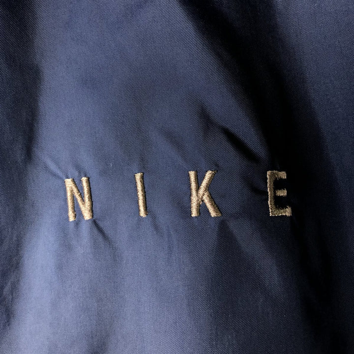 90s-00'S Vintage Nike Nylon Jacket, Men's Size L Nylon navy blue type Vintage Second Hand