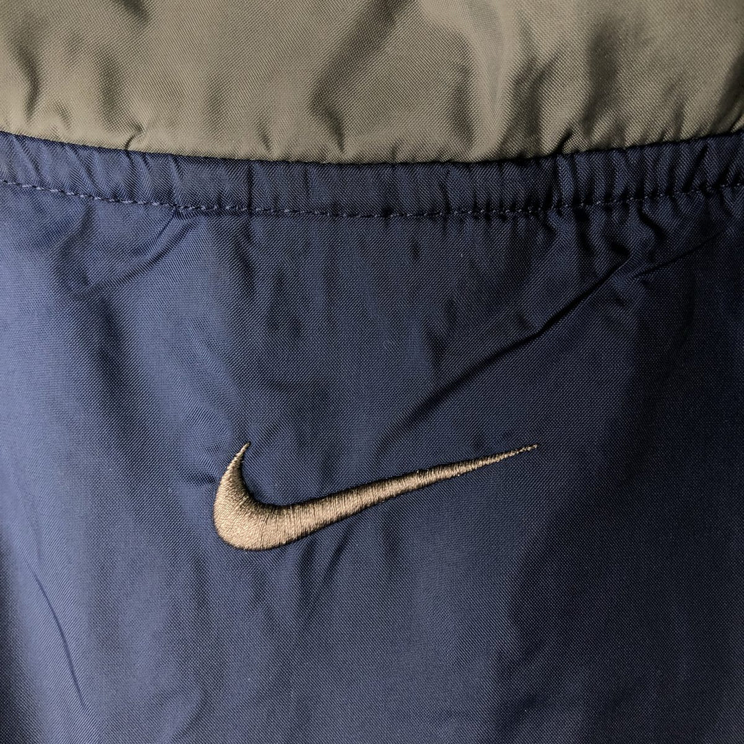 90s-00'S Vintage Nike Nylon Jacket, Men's Size L Nylon navy blue type Vintage Second Hand