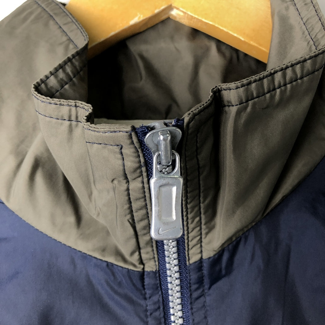 90s-00'S Vintage Nike Nylon Jacket, Men's Size L Nylon navy blue type Vintage Second Hand