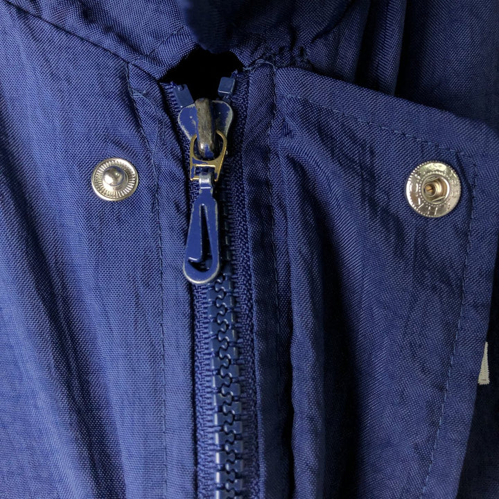 90'S Nike Windbreaker with Back Logo, Men's Size M (approx.) polyester navy blue type Vintage Second Hand
