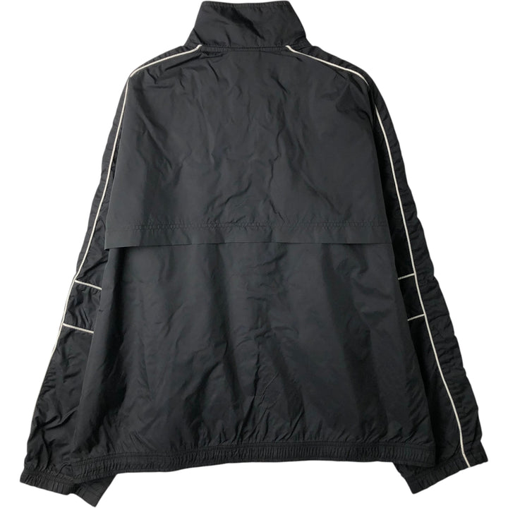 90s-era Nike nylon jacket, men's size XL equivalent, vintage. Nylon black type Vintage Second Hand