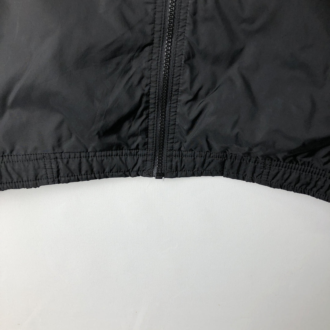 90s-era Nike nylon jacket, men's size XL equivalent, vintage. Nylon black type Vintage Second Hand