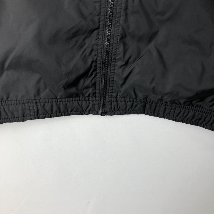 90s-era Nike nylon jacket, men's size XL equivalent, vintage. Nylon black type Vintage Second Hand