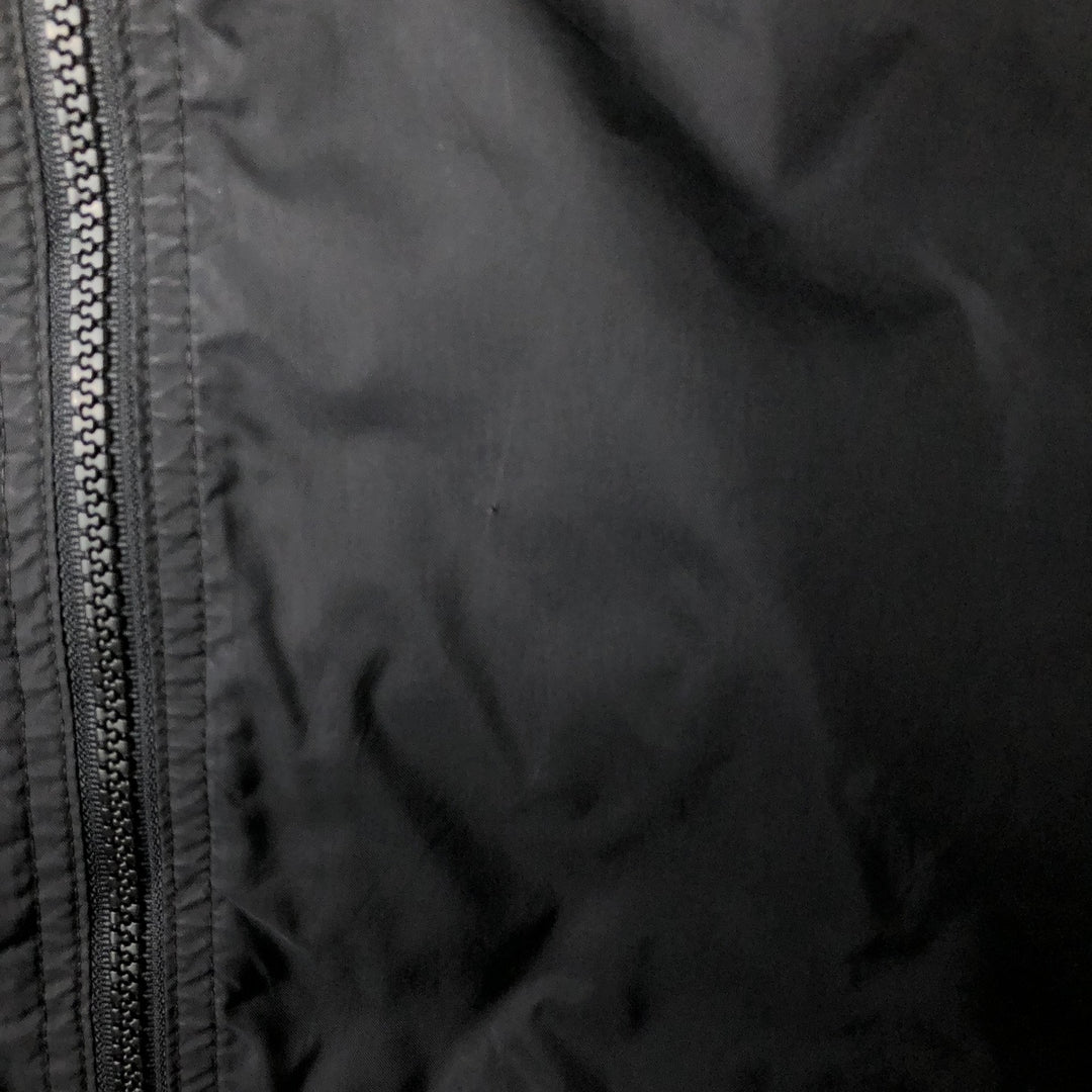 90s-era Nike nylon jacket, men's size XL equivalent, vintage. Nylon black type Vintage Second Hand