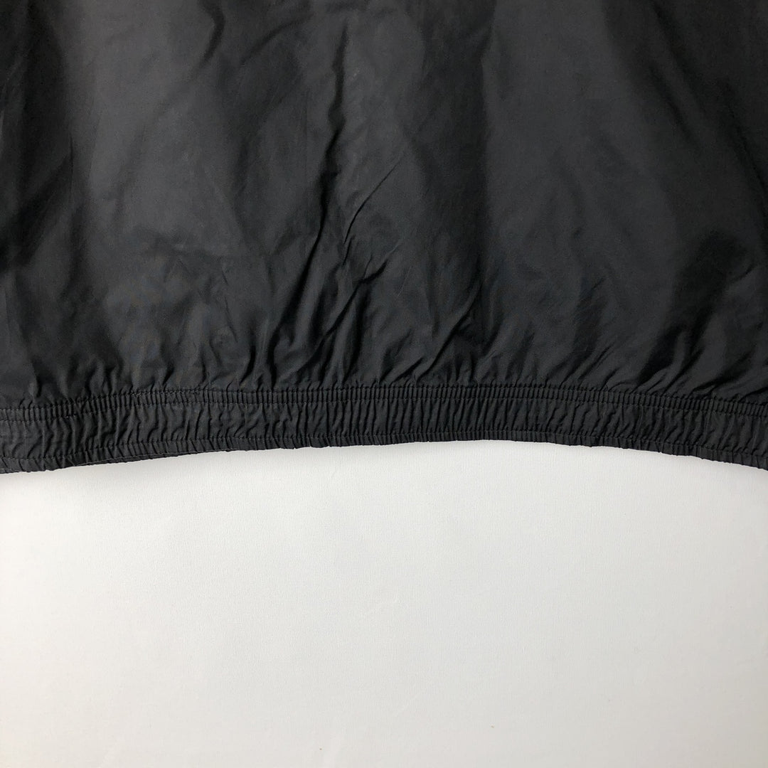 90s-era Nike nylon jacket, men's size XL equivalent, vintage. Nylon black type Vintage Second Hand