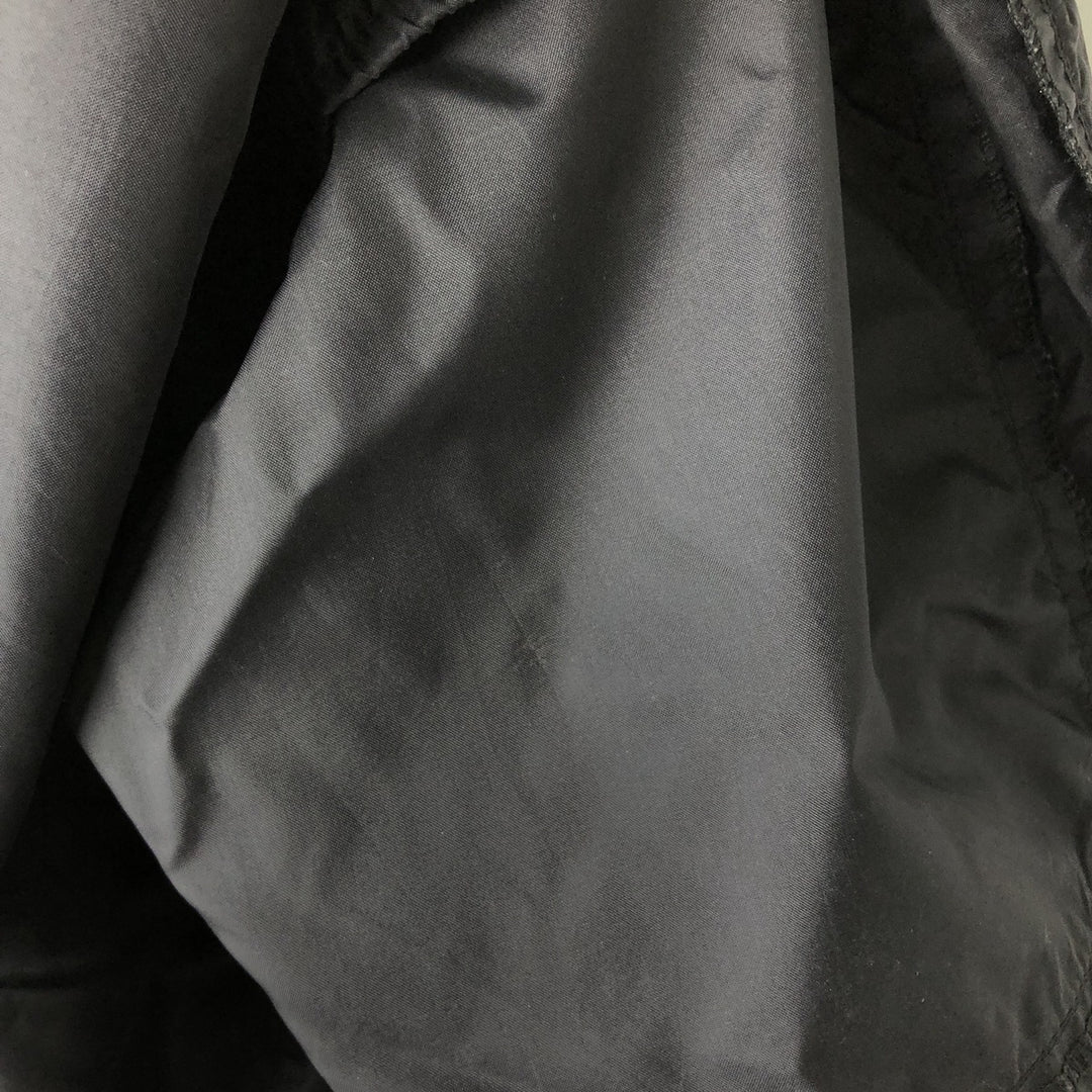 90s-era Nike nylon jacket, men's size XL equivalent, vintage. Nylon black type Vintage Second Hand