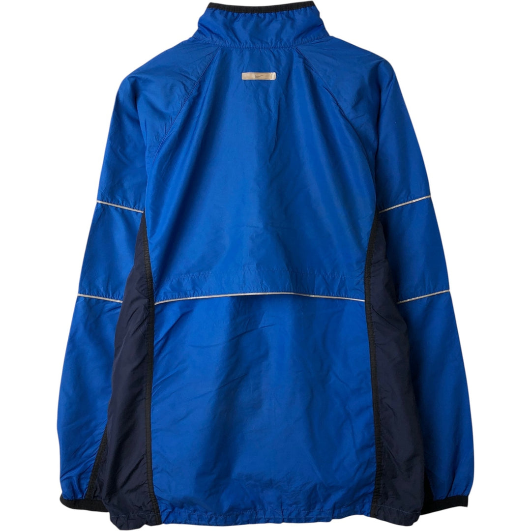 90'S Nike Windbreaker Men's Size L Vintage polyester blue type Vintage Second Hand