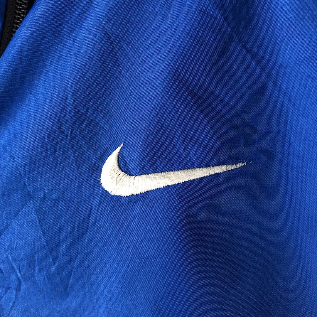 90'S Nike Windbreaker Men's Size L Vintage polyester blue type Vintage Second Hand
