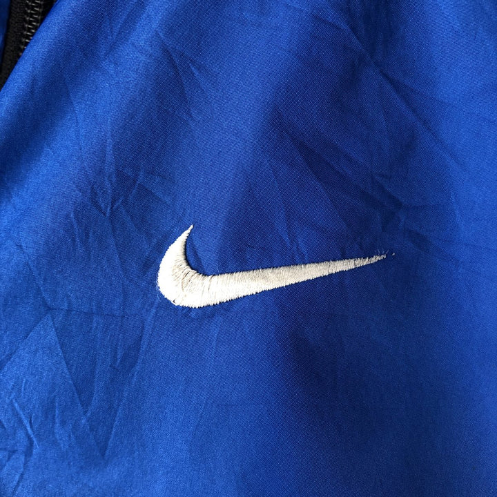 90'S Nike Windbreaker Men's Size L Vintage polyester blue type Vintage Second Hand