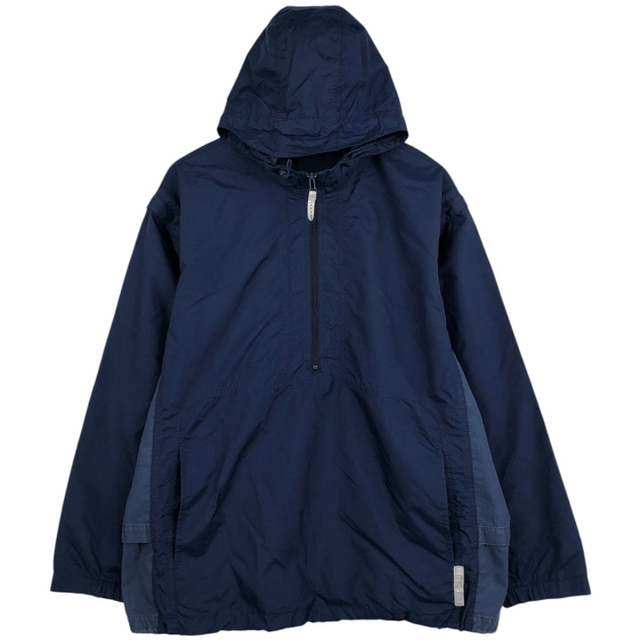 2000'S Nike Ripstop Anorak Parka, Men's Size L (approx.) Nylon navy blue type Vintage Second Hand