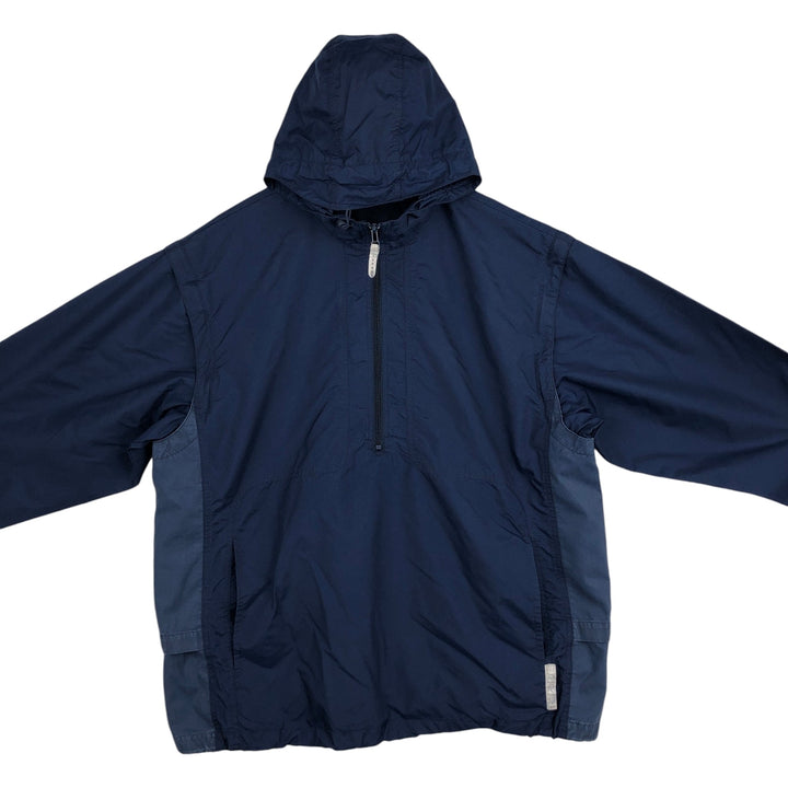 2000'S Nike Ripstop Anorak Parka, Men's Size L (approx.) Nylon navy blue type Vintage Second Hand