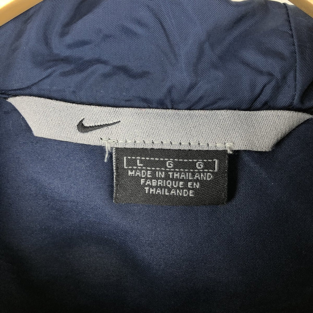 2000'S Nike Ripstop Anorak Parka, Men's Size L (approx.) Nylon navy blue type Vintage Second Hand