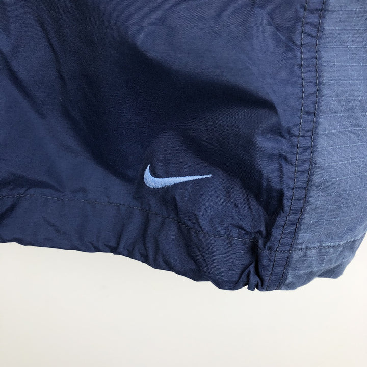 2000'S Nike Ripstop Anorak Parka, Men's Size L (approx.) Nylon navy blue type Vintage Second Hand