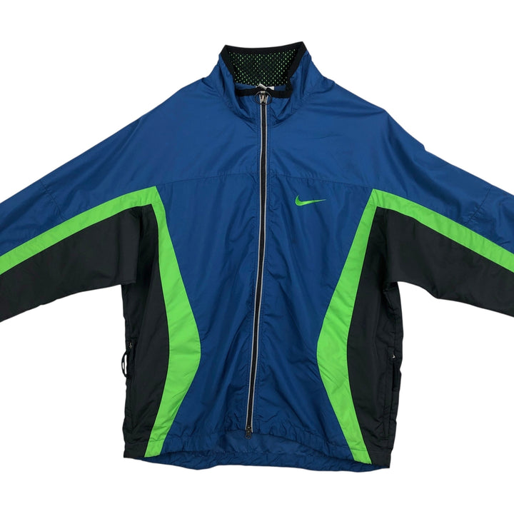 90'S Nike CLIMA-FIT Windbreaker, Men's Size M (approx.), Vintage polyester blue type Vintage Second Hand
