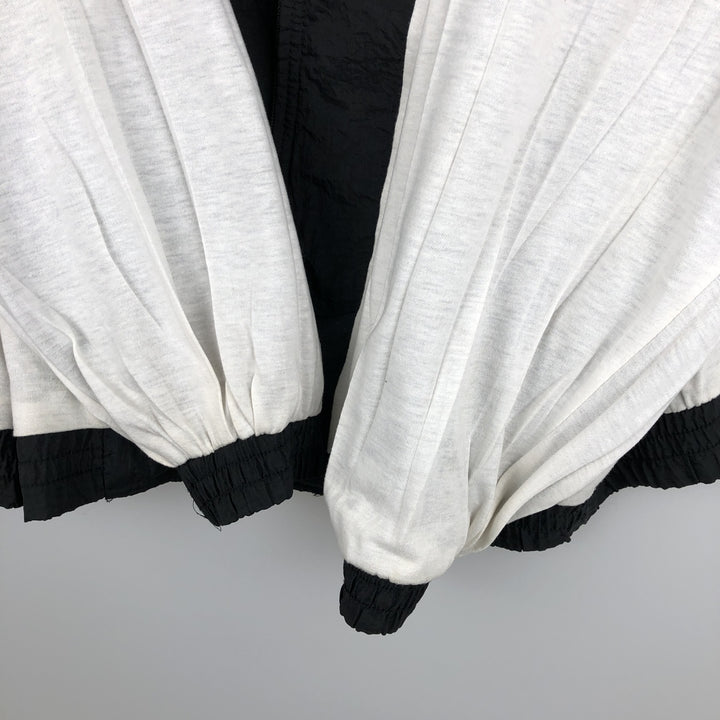 Vintage 80s-90'S Adidas nylon jacket, men's size M polyamide black type Vintage Second Hand