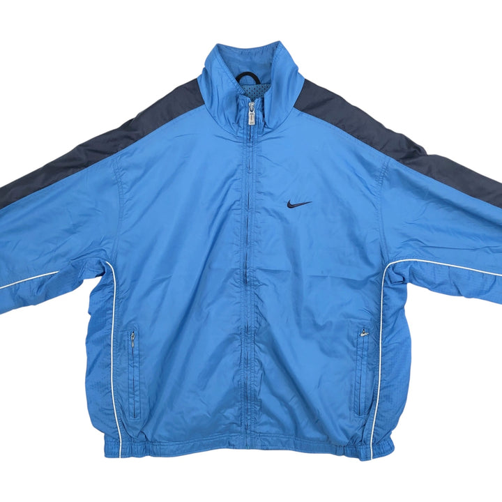 90'S Nike NIKE Nylon Jacket Men's Size L Vintage Nylon blue type Vintage Second Hand