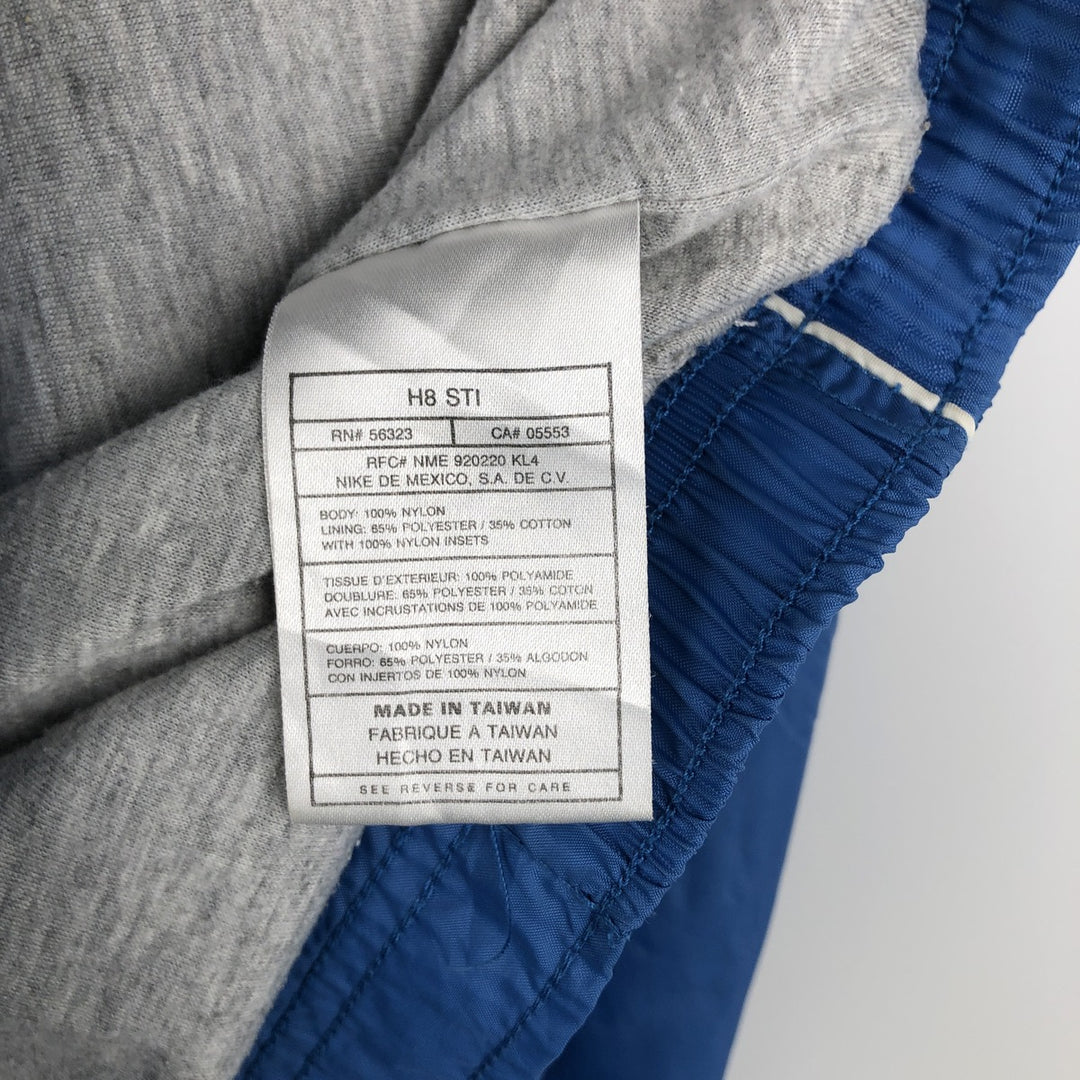90'S Nike NIKE Nylon Jacket Men's Size L Vintage Nylon blue type Vintage Second Hand