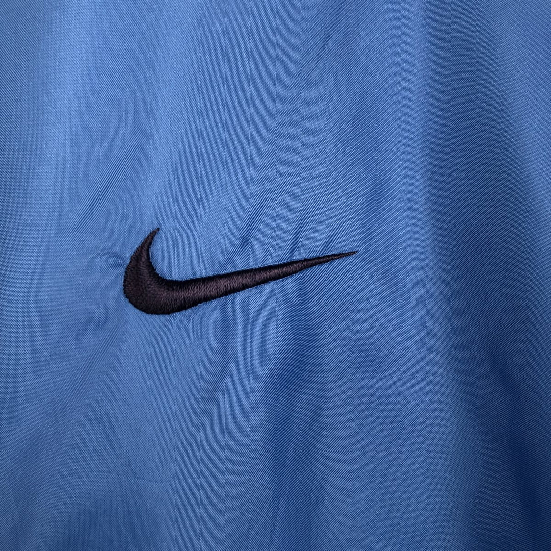 90'S Nike NIKE Nylon Jacket Men's Size L Vintage Nylon blue type Vintage Second Hand