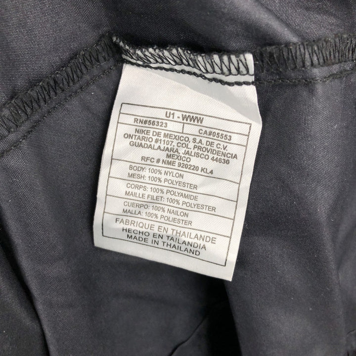 00'S Nike Anorak Jacket Men's XL Nylon black type Vintage Second Hand