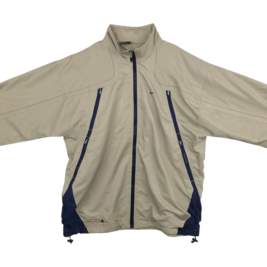00'S Nike Windbreaker Men's XL polyester Beige type Vintage Second Hand