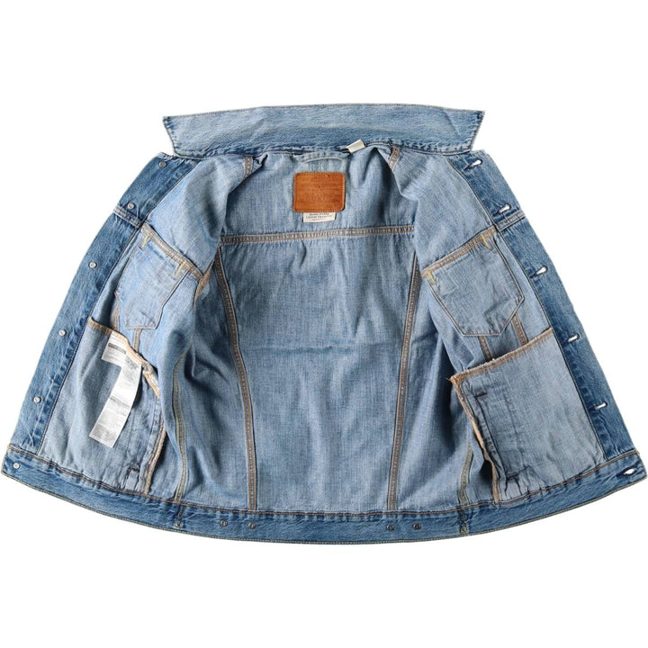 Levi's LEVI'S PREMIUM 72334-0351 Denim Jacket (Men's Size M) cotton Blue type light blue Vintage Second Hand