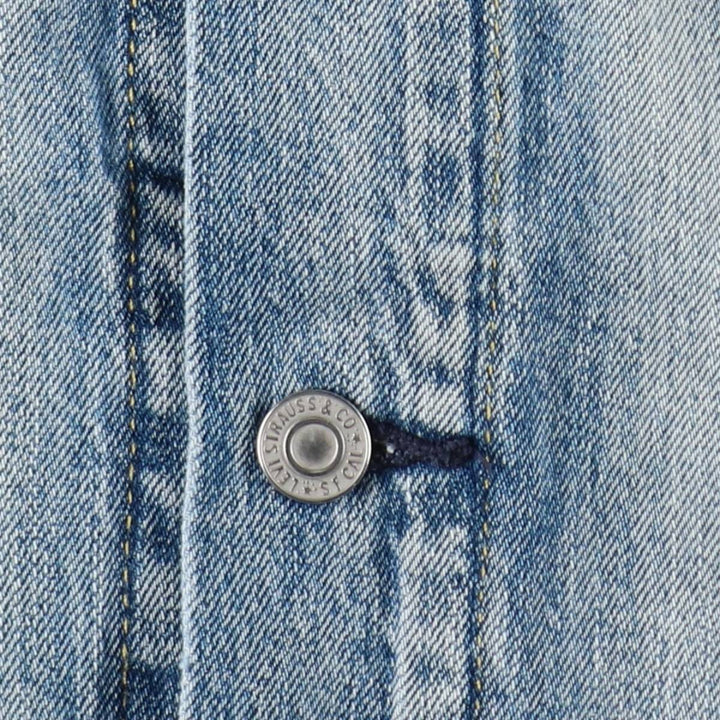 Levi's LEVI'S PREMIUM 72334-0351 Denim Jacket (Men's Size M) cotton Blue type light blue Vintage Second Hand